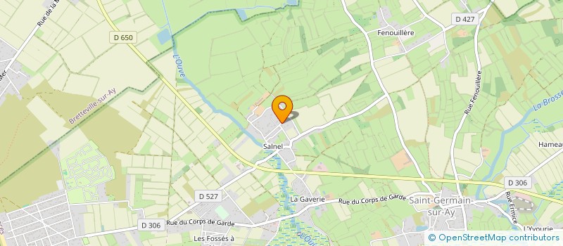 localisation de l'entreprise MONSIEUR SERGE LEMAITRE  SAINT-GERMAIN-SUR-AY