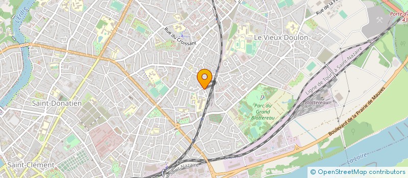 localisation de l'entreprise MONSIEUR SERGE LEMOINE  NANTES