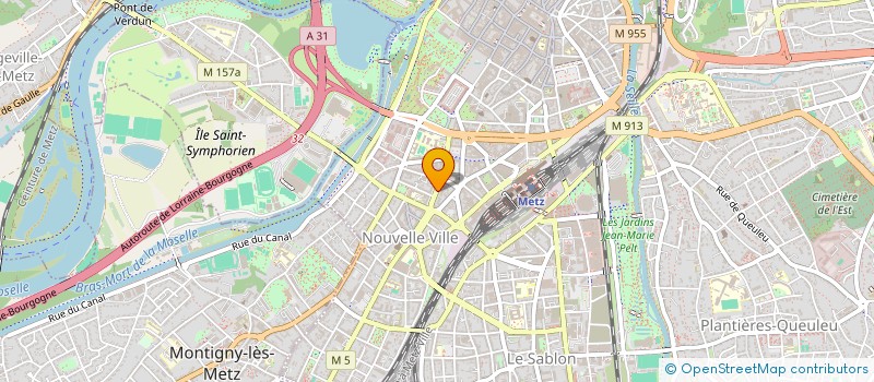 localisation de l'entreprise MONSIEUR SERGE LENDUSZKO à METZ