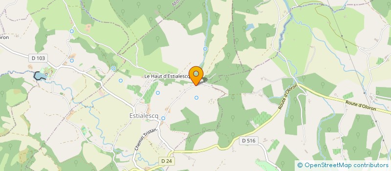 localisation de l'entreprise MONSIEUR SERGE LEURGORRY  ESTIALESCQ