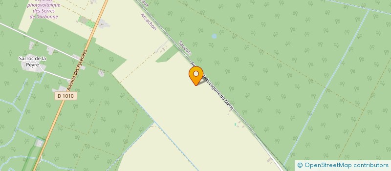 localisation de l'entreprise MONSIEUR SERGE LEVEQUE  LE BARP