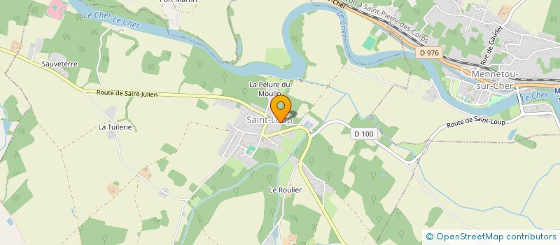 localisation de l'entreprise MONSIEUR SERGE LHERMITE à SAINT-LOUP