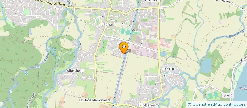 localisation de l'entreprise MONSIEUR SERGE LITEWKA  ESCHAU