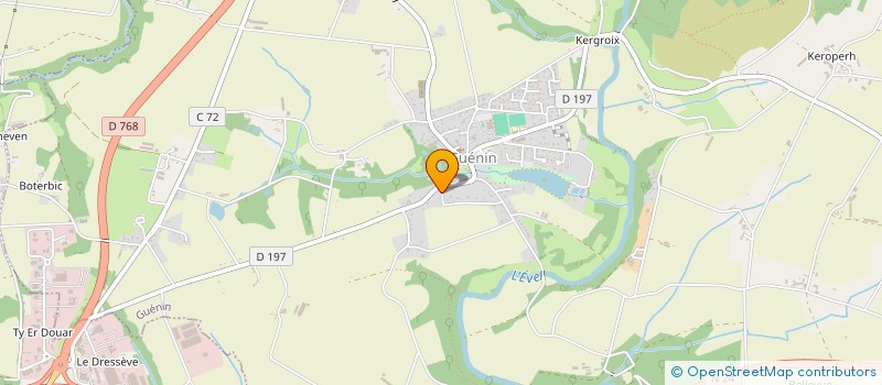 localisation de l'entreprise MONSIEUR SERGE LIZIARD  GUENIN