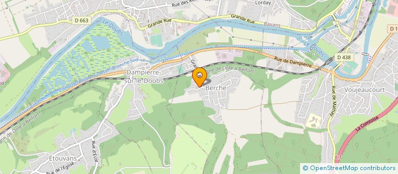 localisation de l'entreprise MONSIEUR SERGE LOPEZ  BERCHE