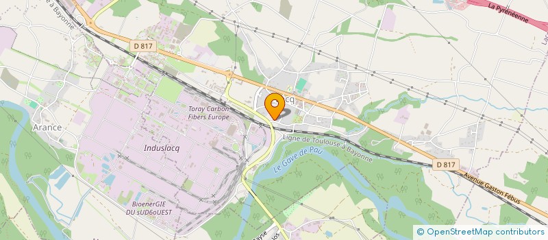 localisation de l'entreprise MONSIEUR SERGE LOUSTAU  ARTIX