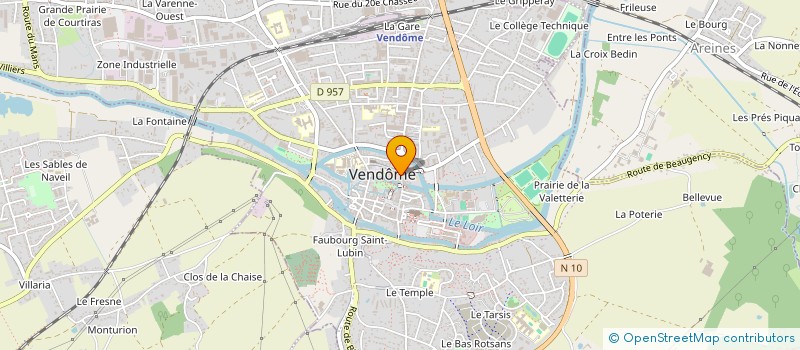 localisation de l'entreprise MONSIEUR SERGE LOUYOT à VENDOME