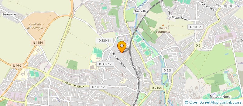 localisation de l'entreprise MONSIEUR SERGE LUFIKA MANIA  CHARTRES