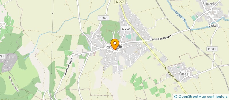 localisation de l'entreprise MONSIEUR SERGE LUSSU  VERTAIZON