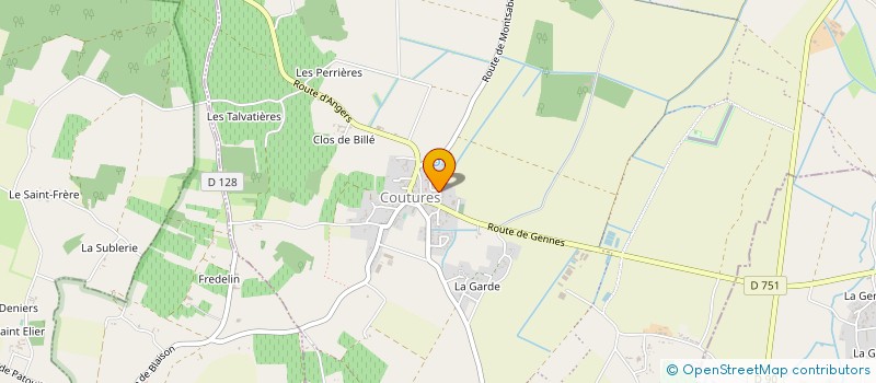 localisation de l'entreprise MONSIEUR SERGE MACAULT à LES GARENNES SUR LOIRE