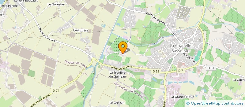 localisation de l'entreprise MONSIEUR SERGE MACE à DIVATTE-SUR-LOIRE