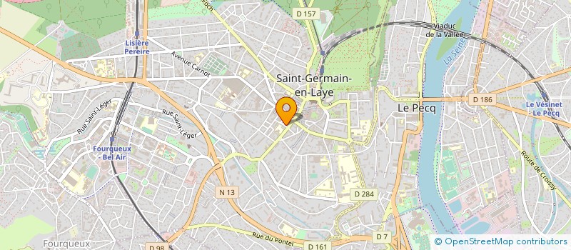 localisation de l'entreprise MONSIEUR SERGE MAINTIER  SAINT-GERMAIN-EN-LAYE