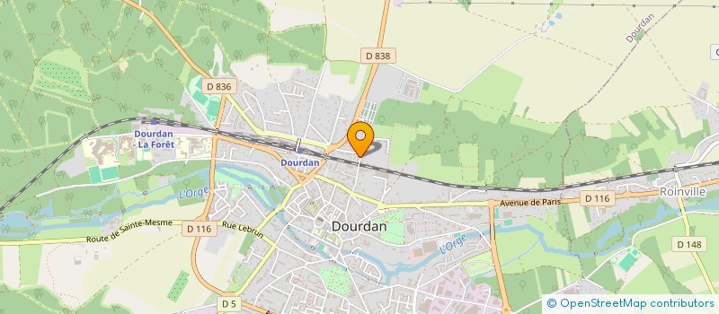 localisation de l'entreprise MONSIEUR SERGE MALANDA NKOUNKA  DOURDAN