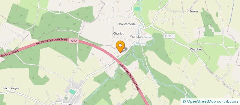 localisation de l'entreprise MONSIEUR SERGE MALANDIT  SAVIGNAC