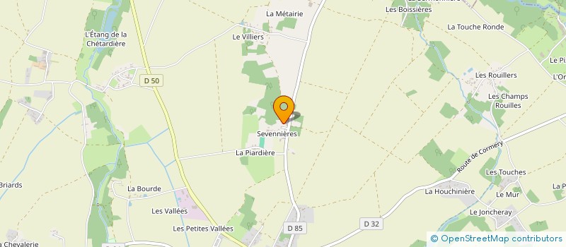 localisation de l'entreprise MONSIEUR SERGE MALINE à SAINT-BRANCHS