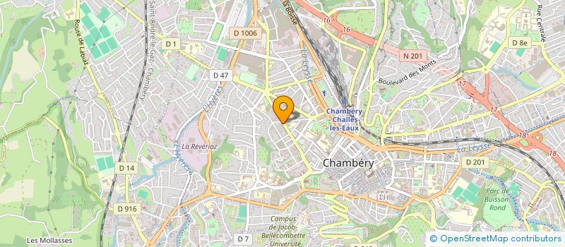 localisation de l'entreprise MONSIEUR SERGE MALLE à CHAMBERY