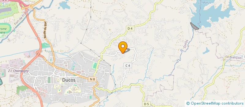 localisation de l'entreprise MONSIEUR SERGE MAMIE  DUCOS