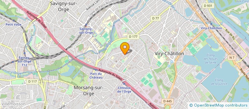 localisation de l'entreprise MONSIEUR SERGE MAMPIEME à VIRY-CHATILLON