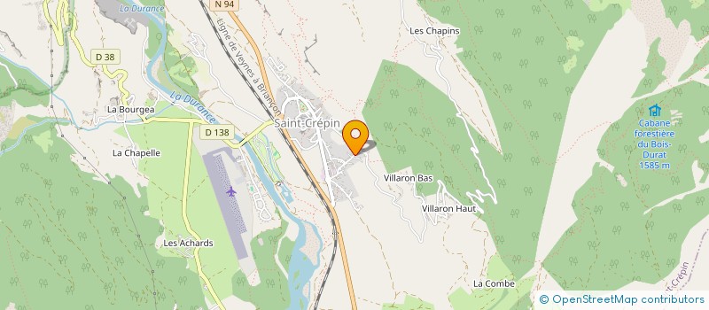 localisation de l'entreprise MONSIEUR SERGE MANAI  SAINT-CREPIN