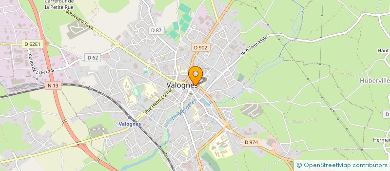 localisation de l'entreprise MONSIEUR SERGE MANCONI à VALOGNES