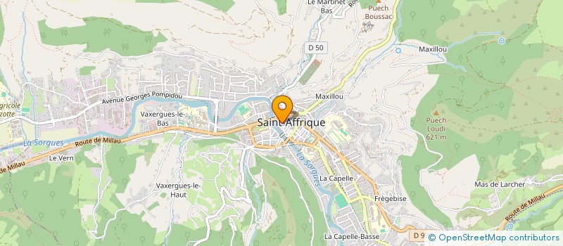 localisation de l'entreprise MONSIEUR SERGE MANIBAL  MONTLAUR