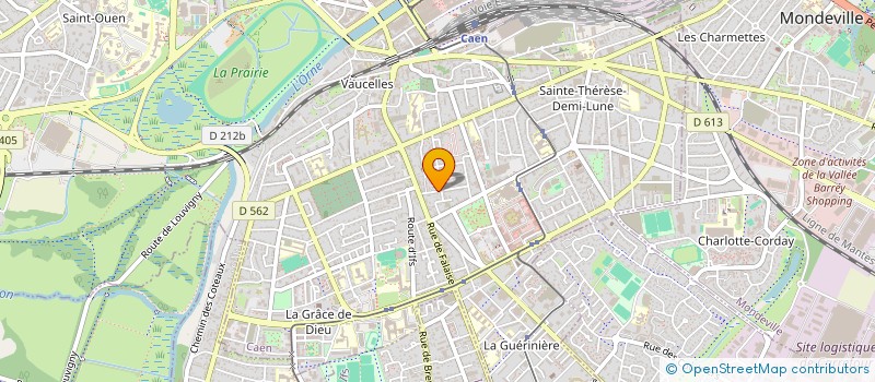 localisation de l'entreprise MONSIEUR SERGE MANSON à CAEN