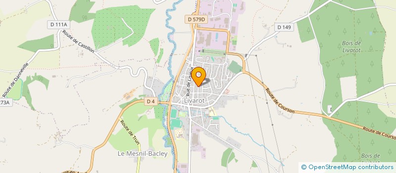 localisation de l'entreprise MONSIEUR SERGE MARAIS à LIVAROT-PAYS-D'AUGE