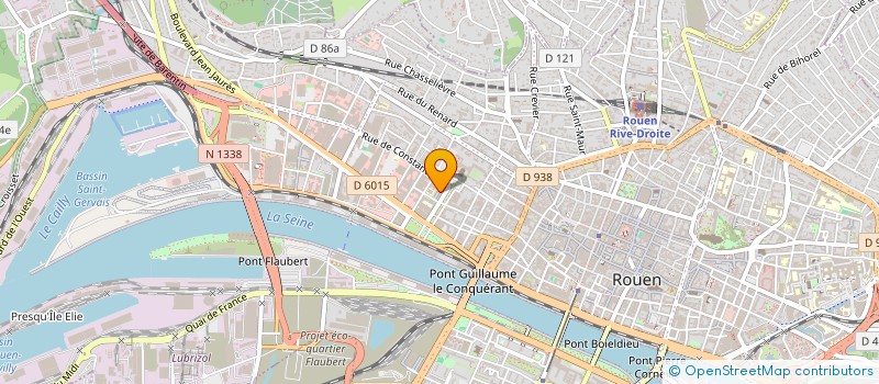 localisation de l'entreprise MONSIEUR SERGE MARCHAIS à ROUEN