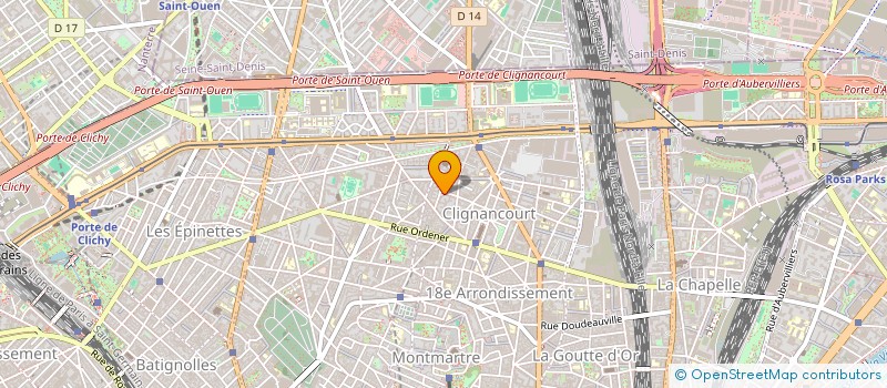 localisation de l'entreprise MONSIEUR SERGE MARCHAND  PARIS