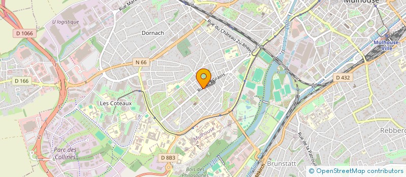localisation de l'entreprise MONSIEUR SERGE MARCOT à MULHOUSE