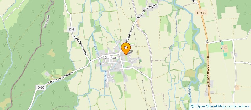 localisation de l'entreprise MONSIEUR SERGE MARCOU  CAIXON
