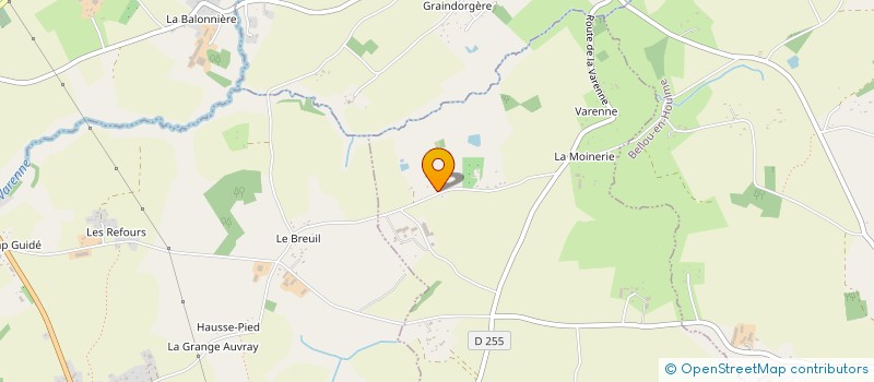 localisation de l'entreprise MONSIEUR SERGE MARIN à SAIRES-LA-VERRERIE