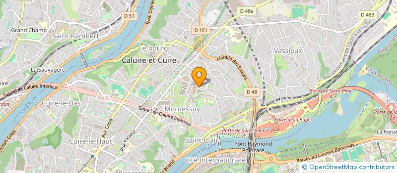 localisation de l'entreprise MONSIEUR SERGE MARIOTTI à CALUIRE-ET-CUIRE
