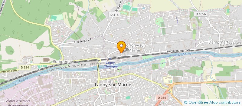 localisation de l'entreprise MONSIEUR SERGE MARSEILLE  THORIGNY-SUR-MARNE