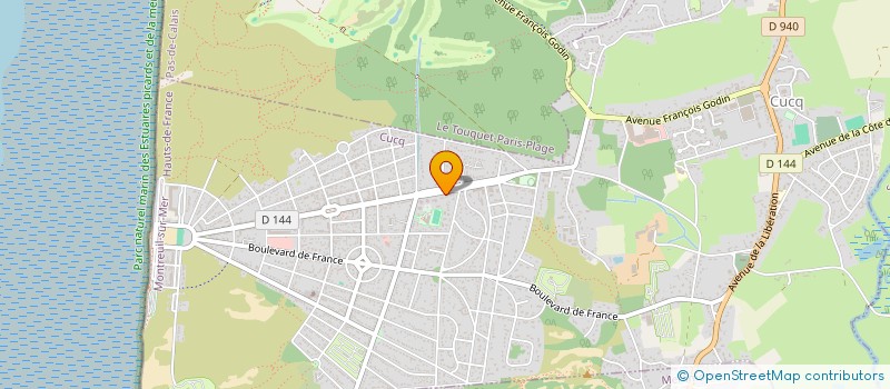 localisation de l'entreprise MONSIEUR SERGE MARSON  CUCQ