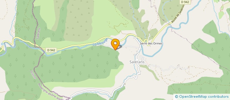 localisation de l'entreprise MONSIEUR SERGE MARTIN  GARDE-COLOMBE