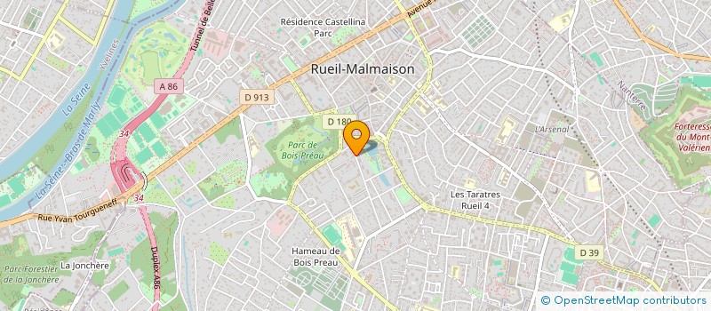 localisation de l'entreprise MONSIEUR SERGE MARTIN à RUEIL-MALMAISON