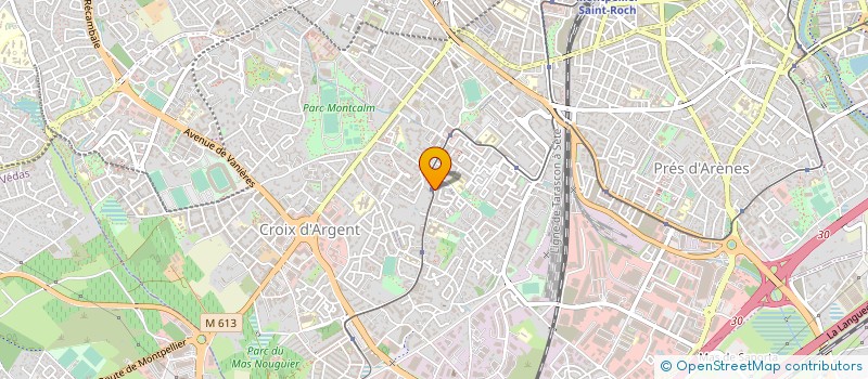 localisation de l'entreprise MONSIEUR SERGE MARTINEZ à MONTPELLIER