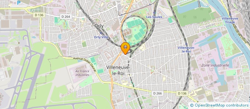 localisation de l'entreprise MONSIEUR SERGE MARTINS à VILLENEUVE-LE-ROI