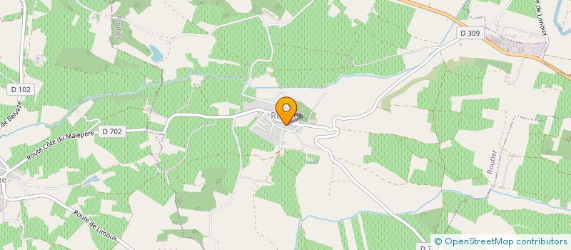 localisation de l'entreprise MONSIEUR SERGE MARTY  ROUTIER