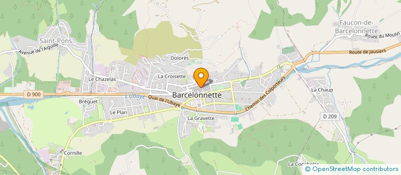 localisation de l'entreprise MONSIEUR SERGE MASFRAND à BARCELONNETTE