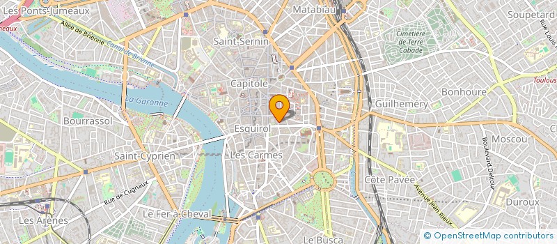 localisation de l'entreprise MONSIEUR SERGE MASSAT  TOULOUSE