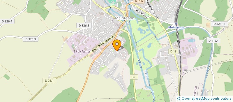 localisation de l'entreprise MONSIEUR SERGE MASSOUKA à MAINTENON