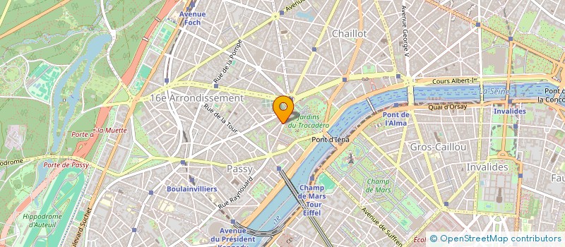 localisation de l'entreprise MONSIEUR SERGE MASTEY à PARIS