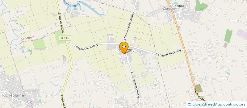 localisation de l'entreprise MONSIEUR SERGE MATOU  SAINT-FRANCOIS