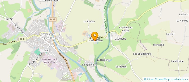 localisation de l'entreprise MONSIEUR SERGE MAUNY à AMBRIERES-LES-VALLEES