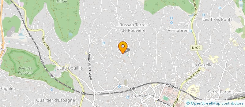 localisation de l'entreprise MONSIEUR SERGE MAUREL  NIMES