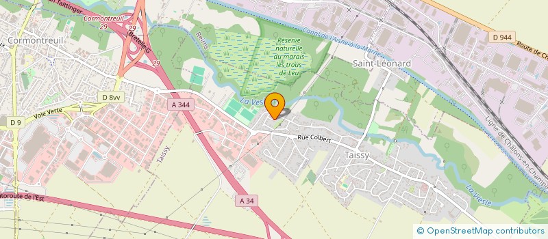 localisation de l'entreprise MONSIEUR SERGE MAURICE GEORGE DETALLE  TAISSY