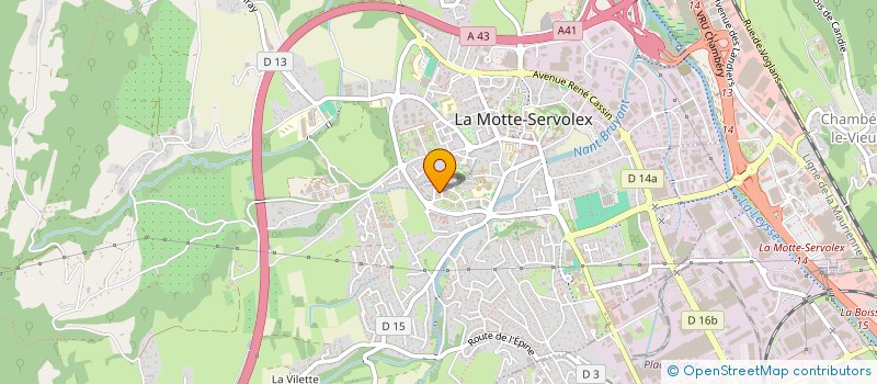 localisation de l'entreprise MONSIEUR SERGE MAYET à LA MOTTE-SERVOLEX