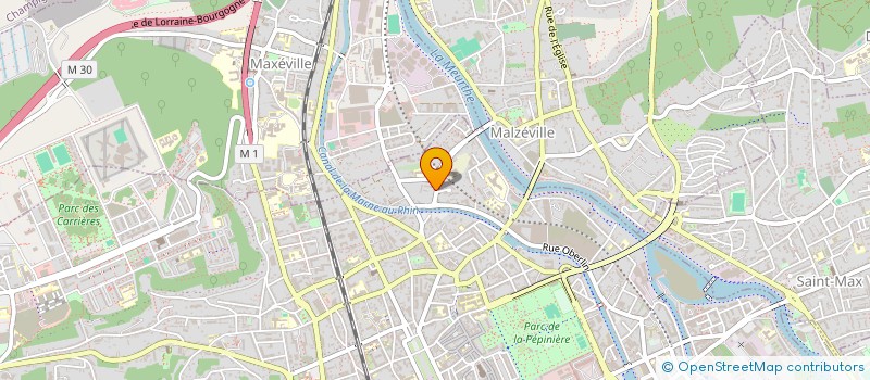 localisation de l'entreprise MONSIEUR SERGE MBANZUI ABEGHE  NANCY